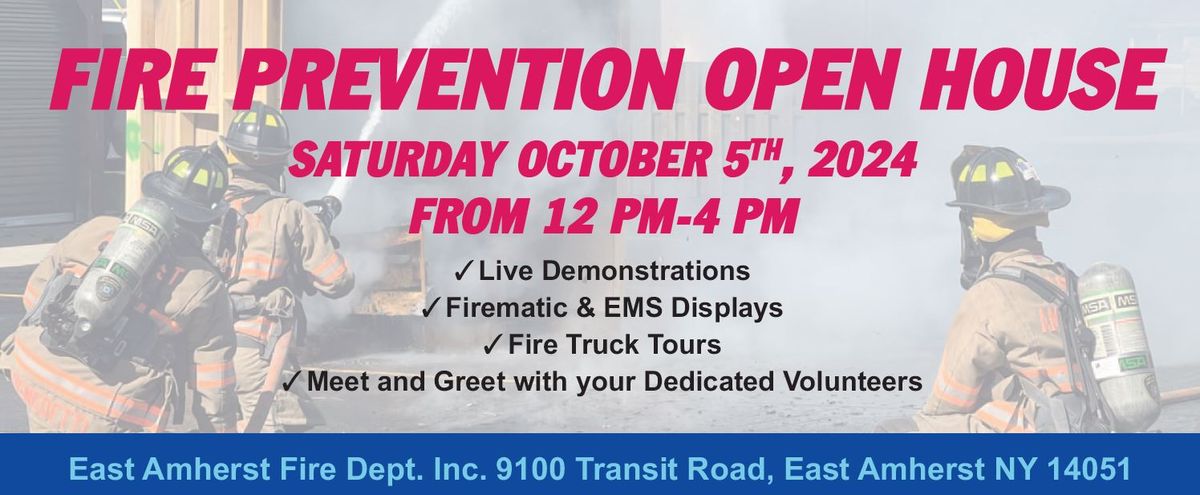 East Amherst Fire Department Annual Open House