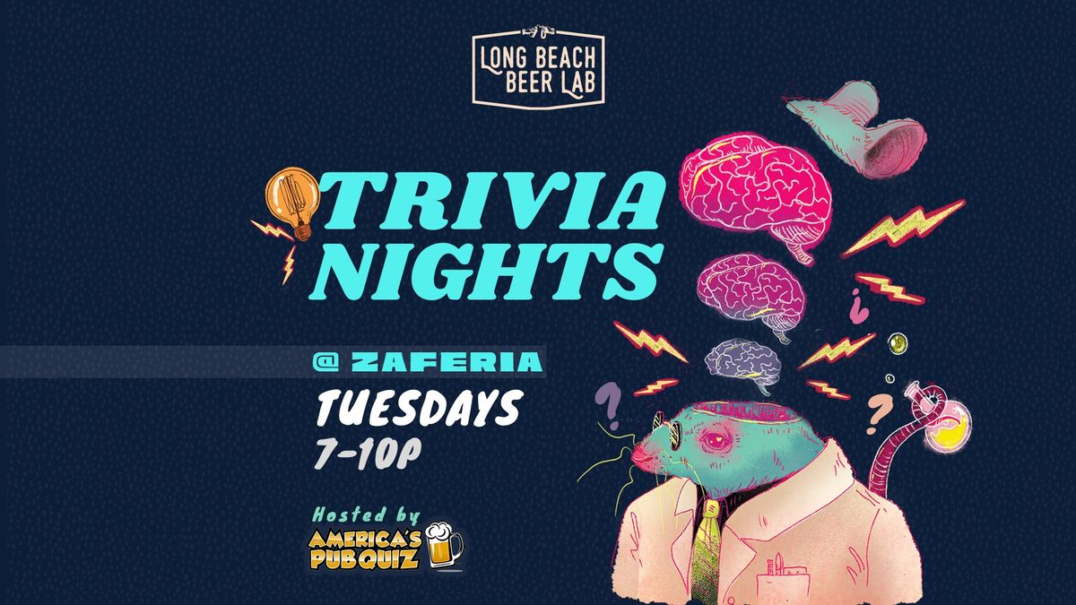 Trivia Nights at Zaferia Beer Lab