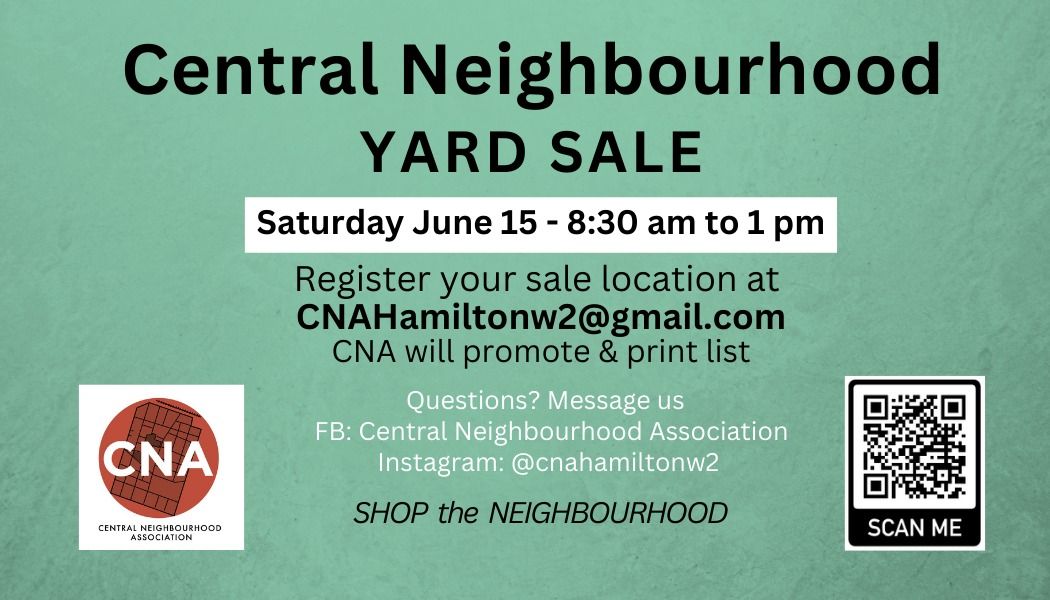 CNA Community Yard Sale