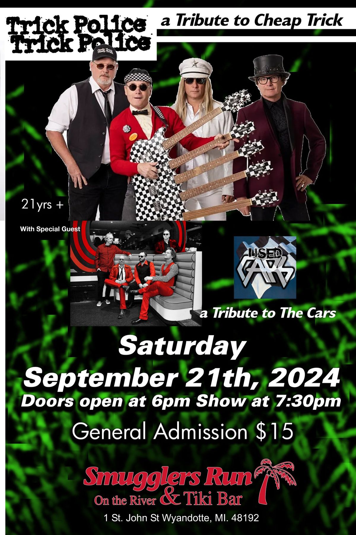 Trick Police & Used Cars - A Tribute to Cheap Trick & The Cars