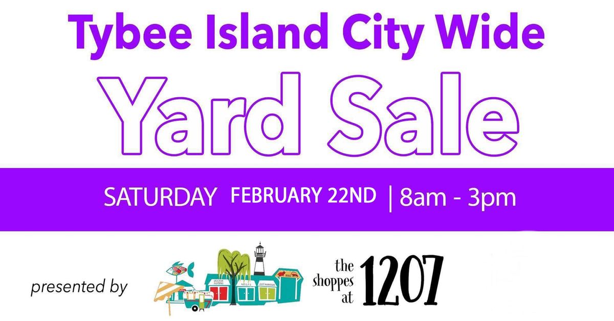 Tybee Island City Wide Yard Sale