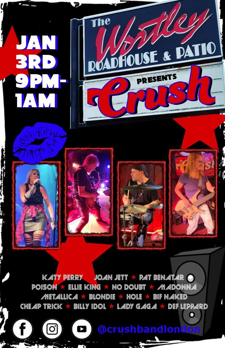 HELLO 2025 \u2013 Crush Live at the Wortley!