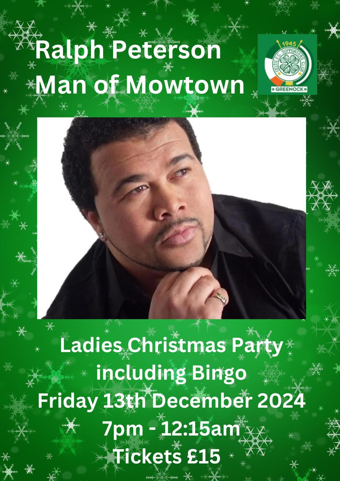 Ladies\u2019 Christmas Party Night \ud83c\udf84 with Ralph Peterson