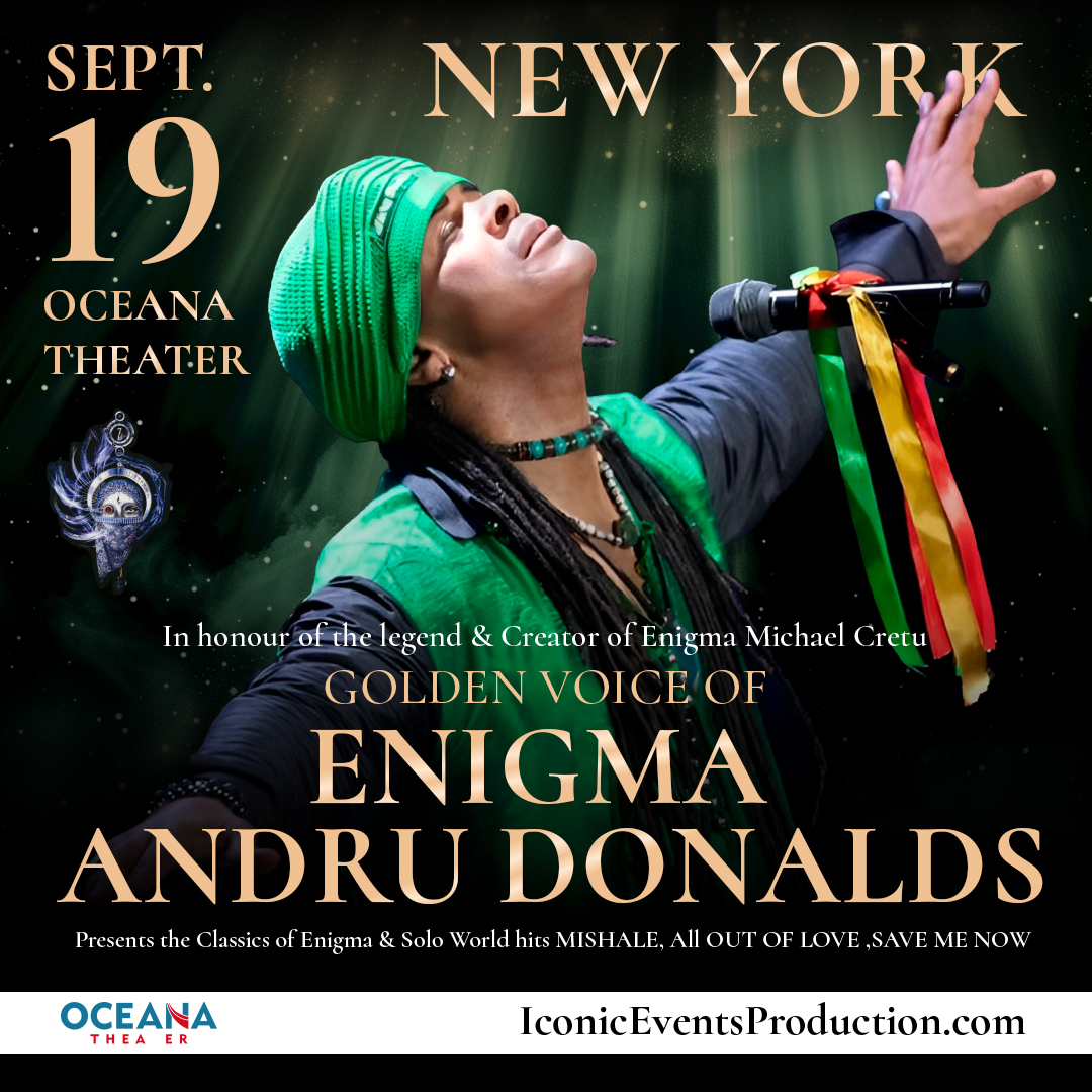 Andru Donalds - Golden Voice of ENIGMA at LOlympia Montreal