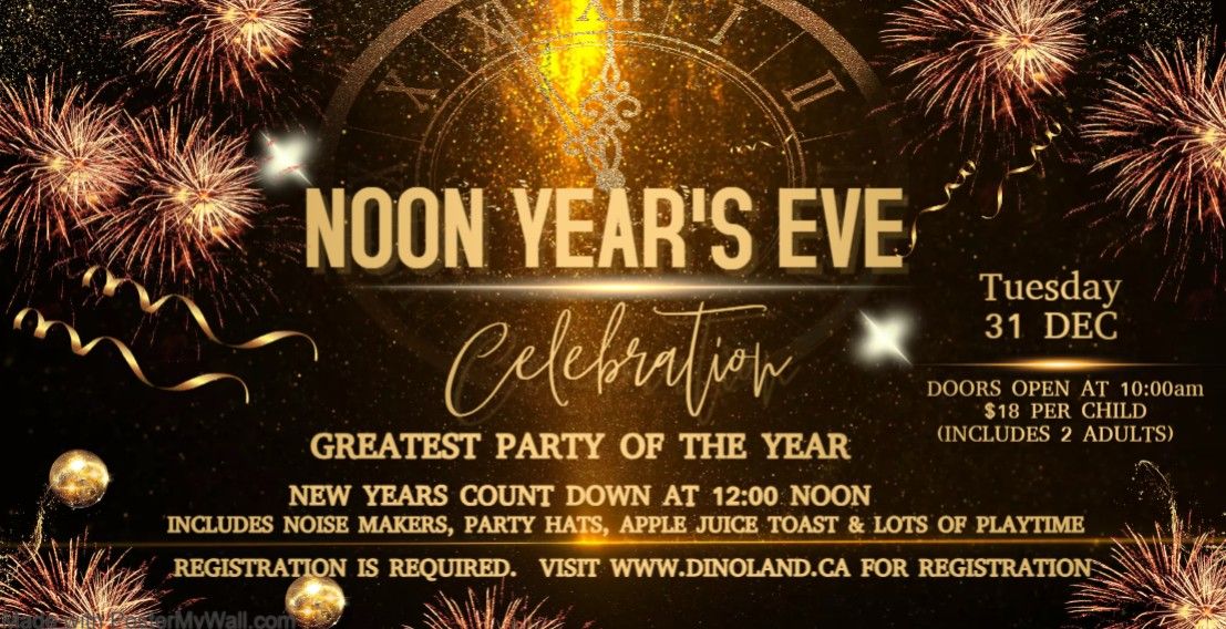 Noon Years Eve Celebration