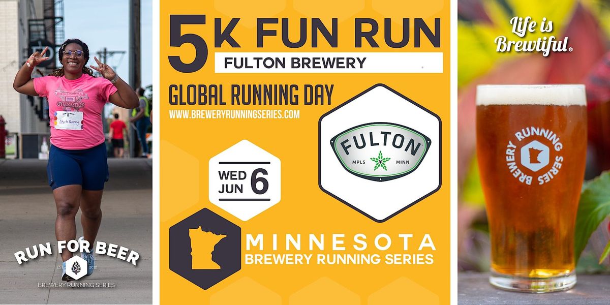 Global Running Day 5k x Fulton Beer | 2024 MN Brewery Running Series