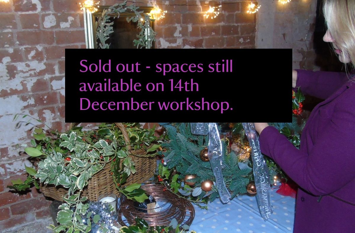 (Sold Out) Christmas Wreath Workshop - Benthall Church