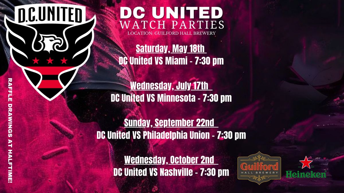 DC United Watch Parties 