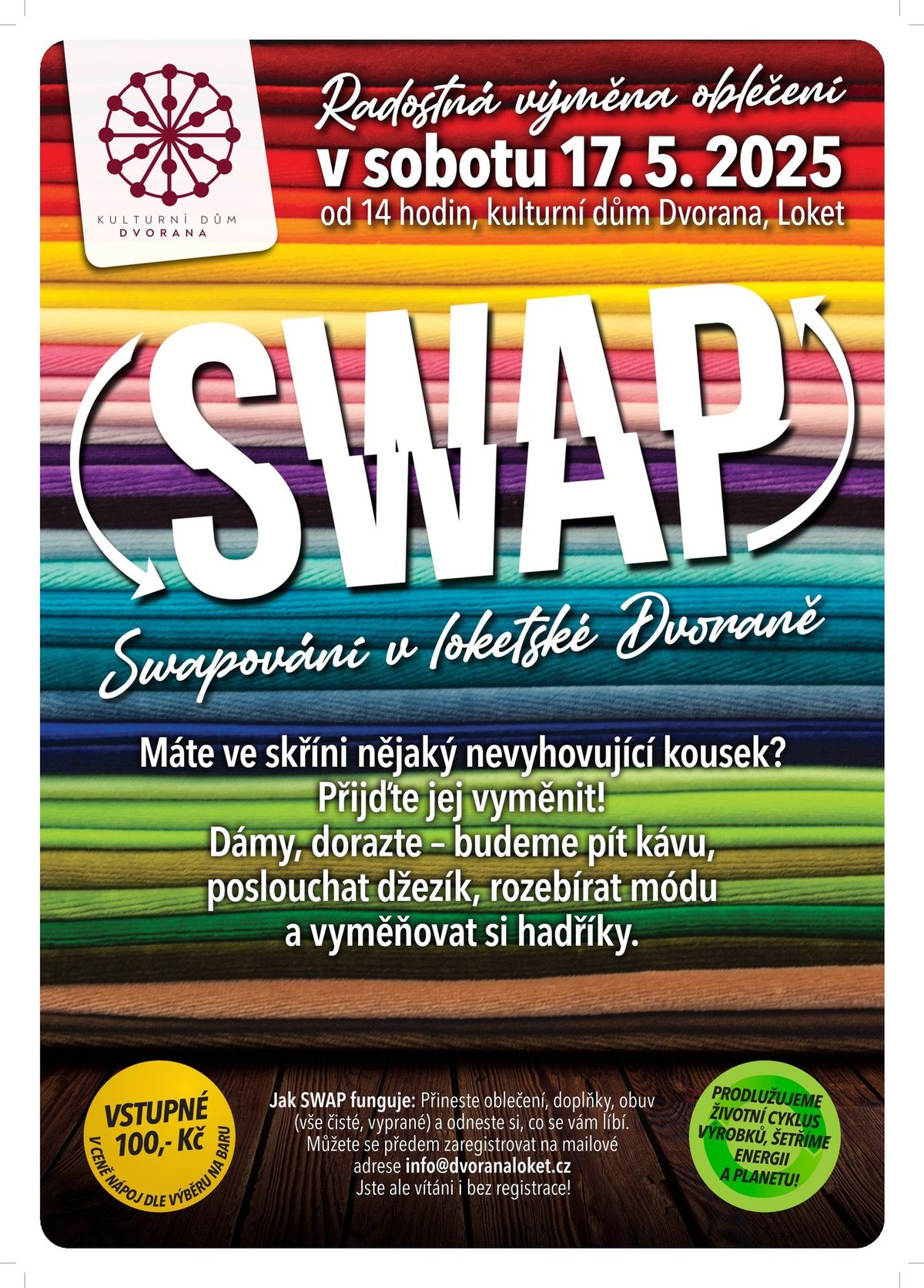 SWAP - radostn\u00e1 v\u00fdm\u011bna oble\u010den\u00ed