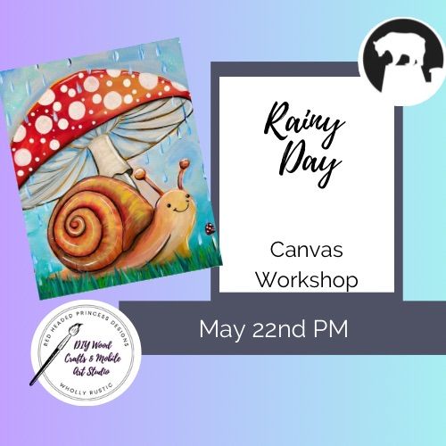 **25 SPOTS LEFT ** Sip and Paint- Rainy Days at Baer City Winery