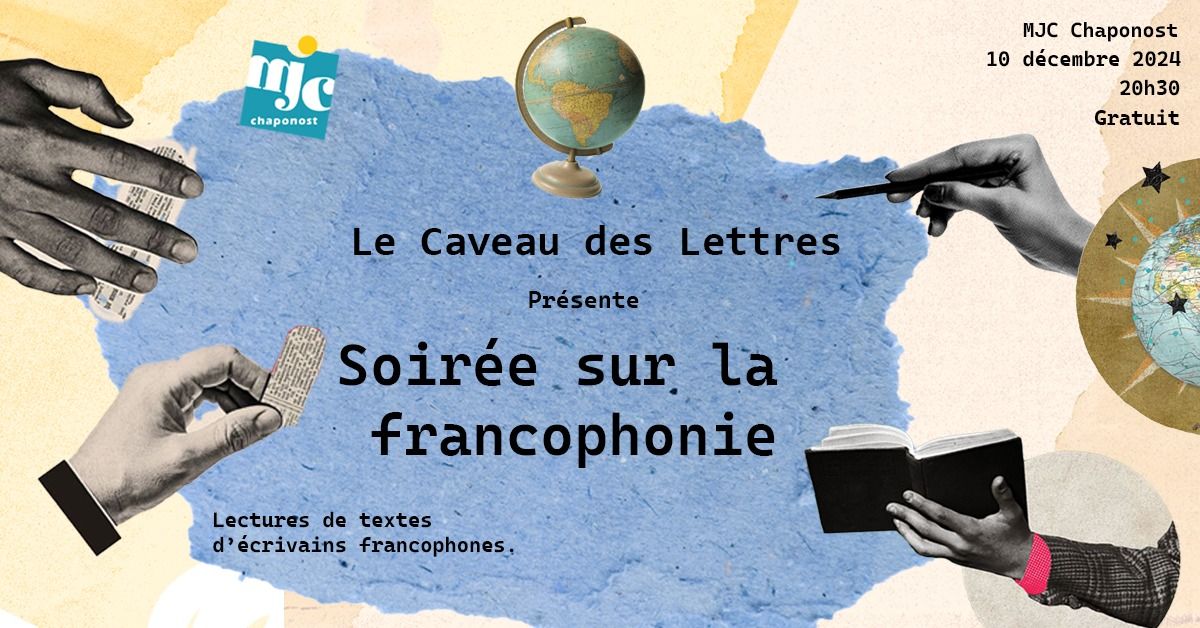 Caveau des lettres - Soir\u00e9e sur la francophonie