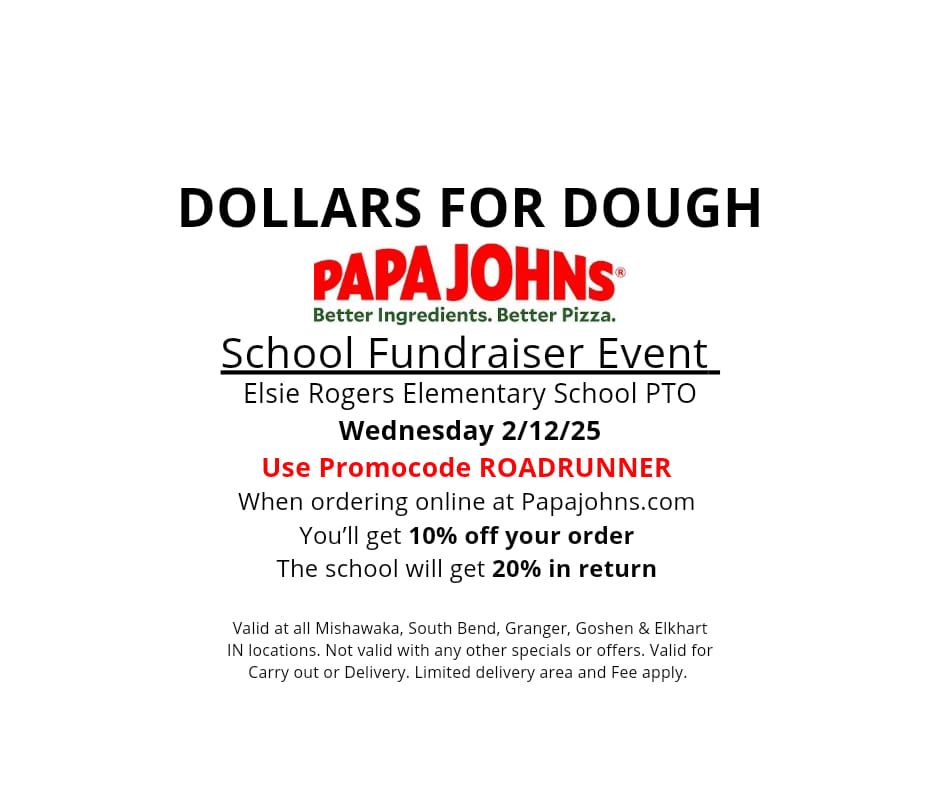 Papa John's Give Back Night - February