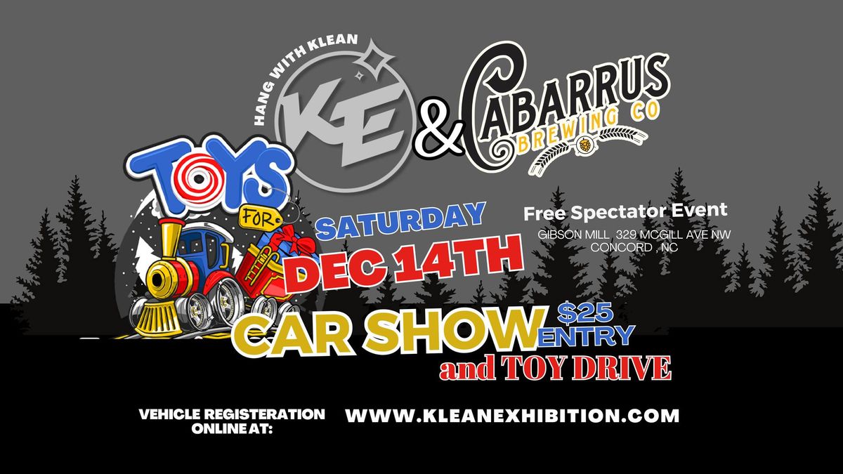 Cars and Brews With Klean - Toy Drive Car Show