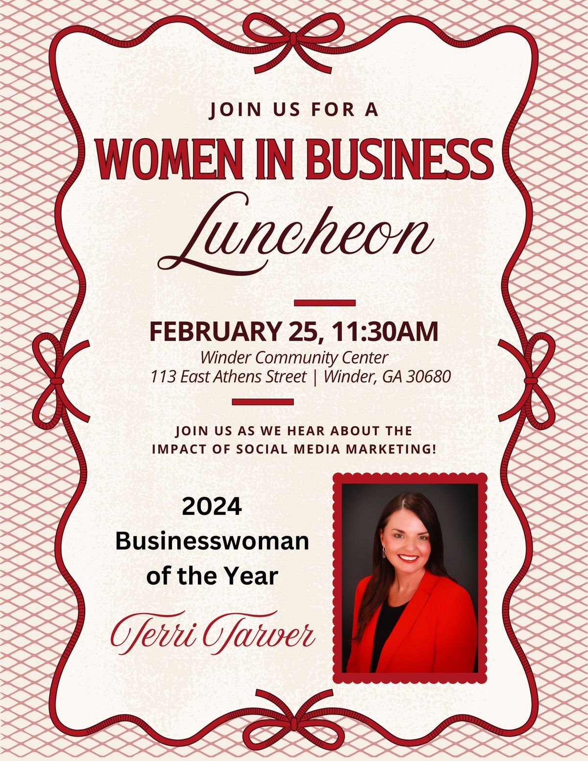 February 2025 Women in Business Luncheon