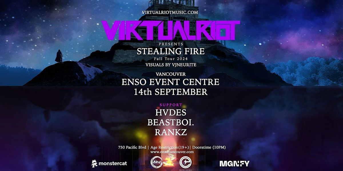 VIRTUAL RIOT - STEALING FIRE - FALL TOUR