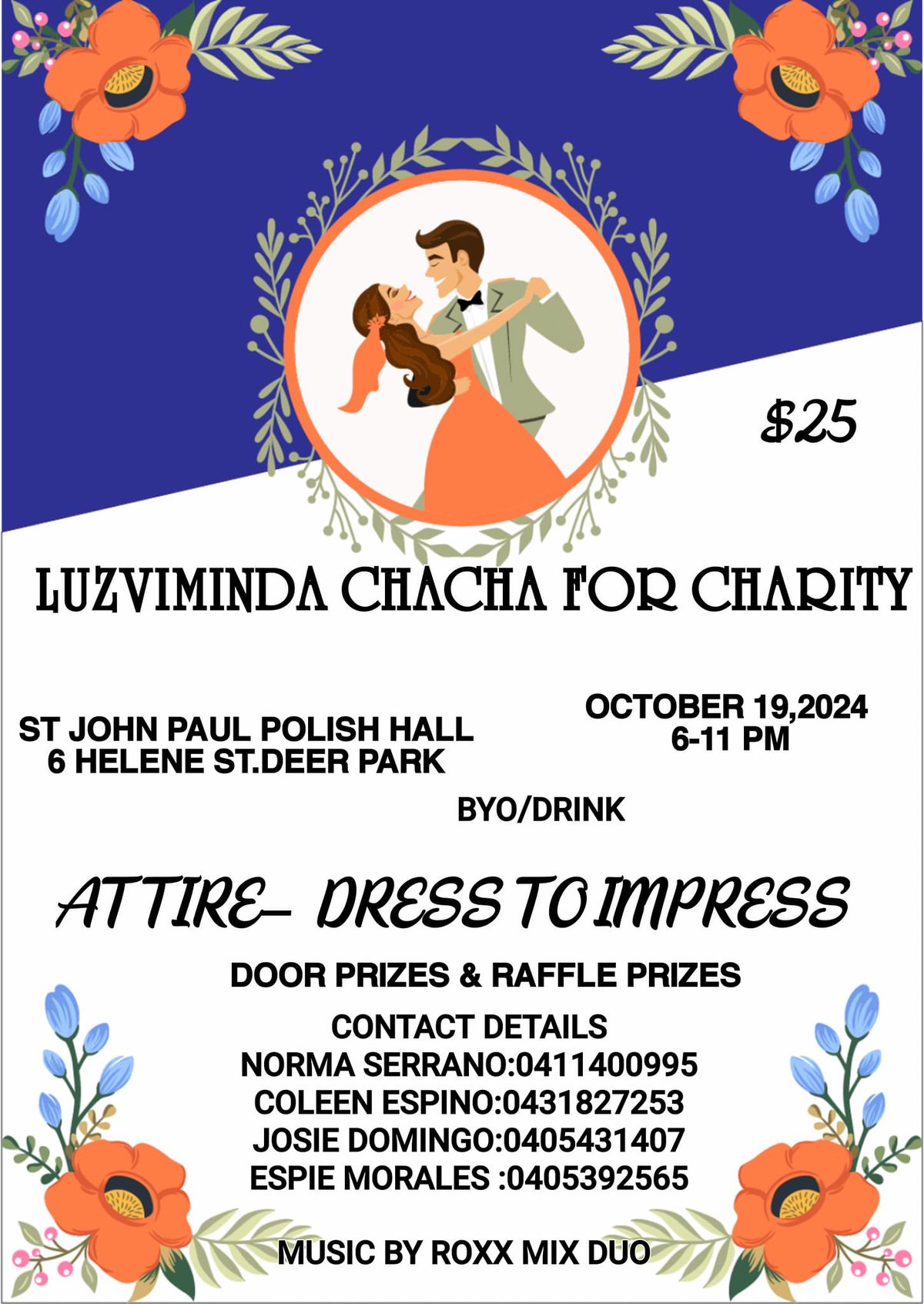 LUZVIMINDA  CHACHA FOR CHARITY