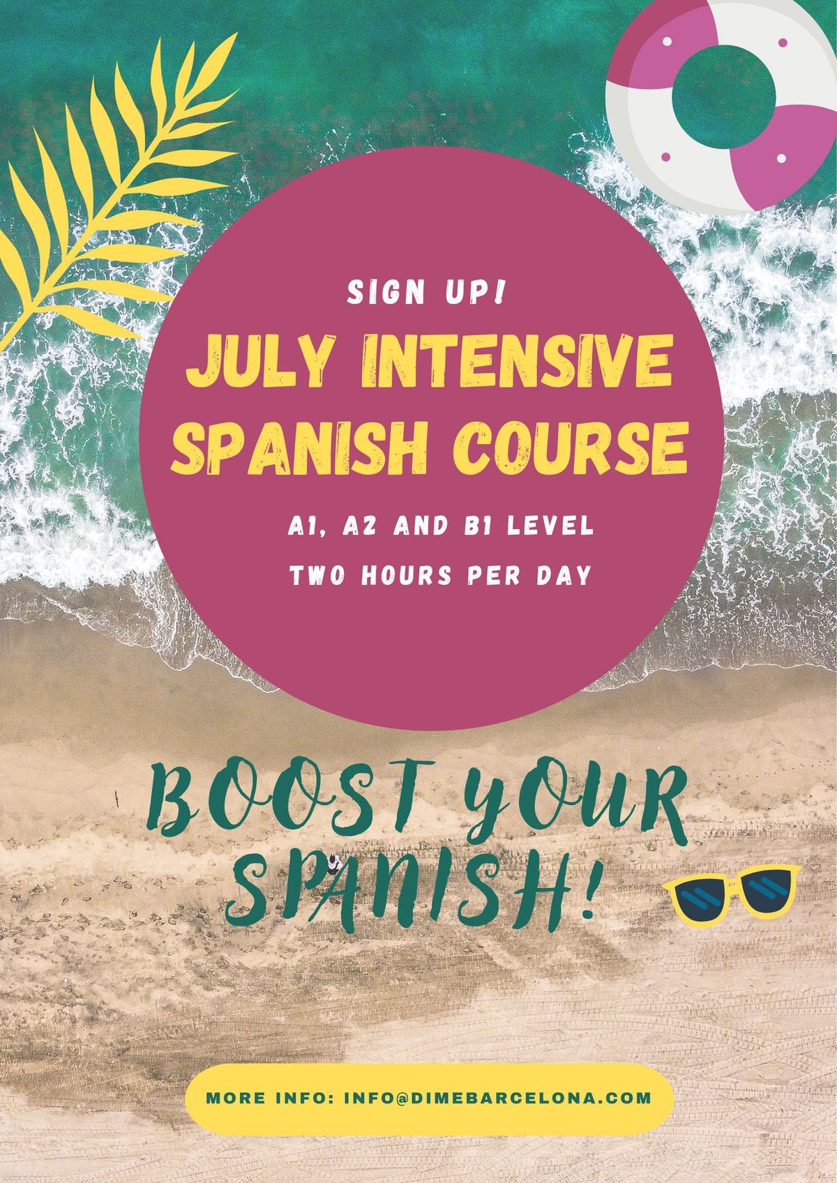 JULY INTENSIVE SPANISH COURSE