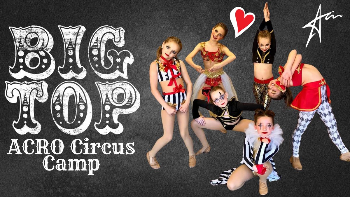 Big Top Acro Circus Camp (ages 7-11)