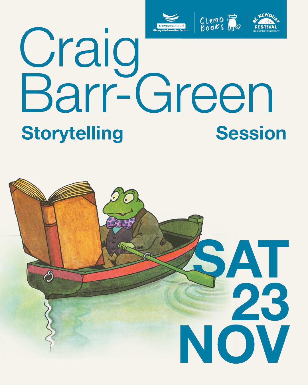 Storytelling Session at Newquay Library 