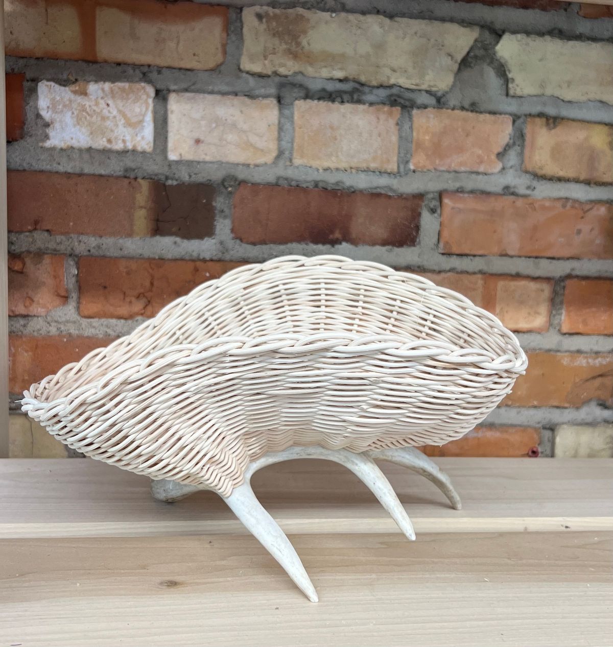 Antler Pedestal Basket