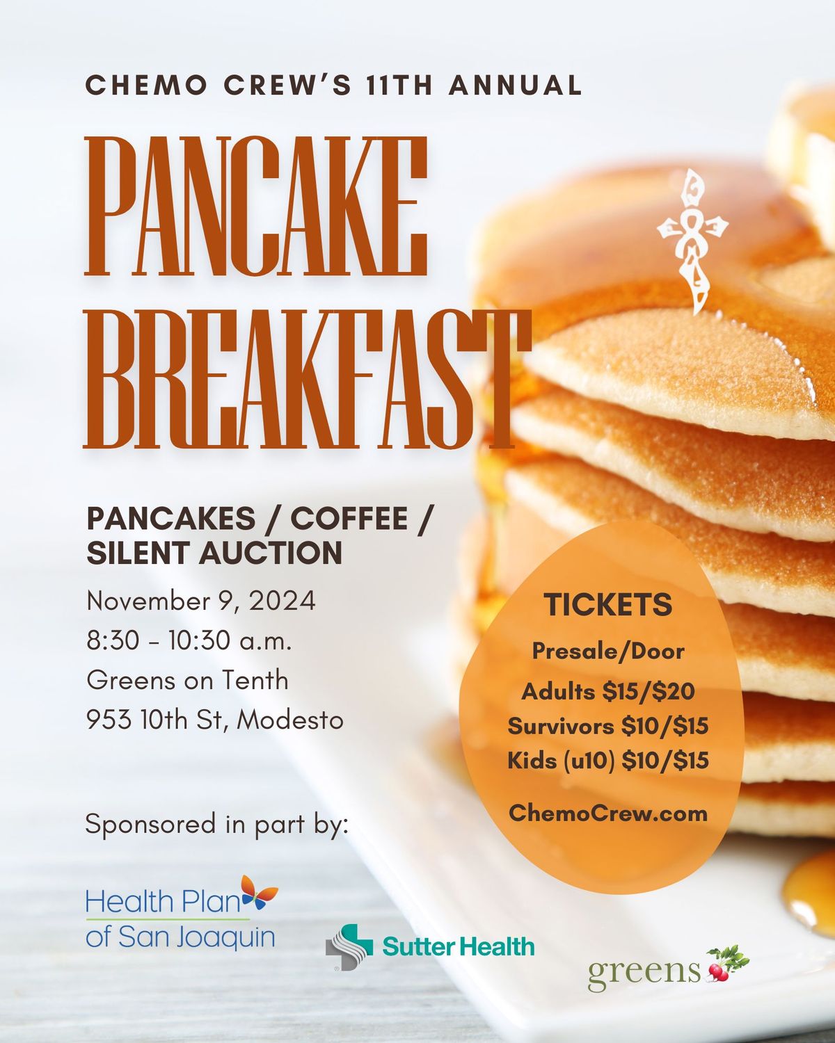 Chemo Crew's 11th Annual Pancake Breakfast