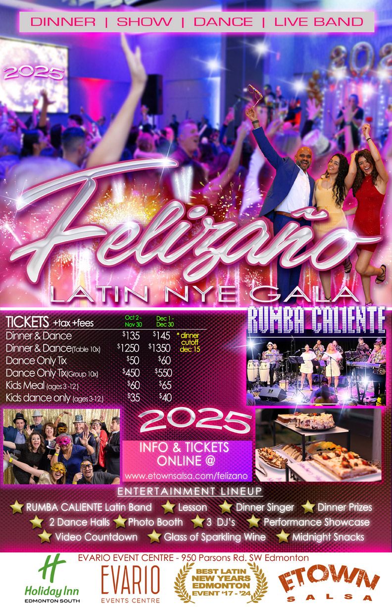 Feliza\u00f1o 2025 Latin New Years Bash