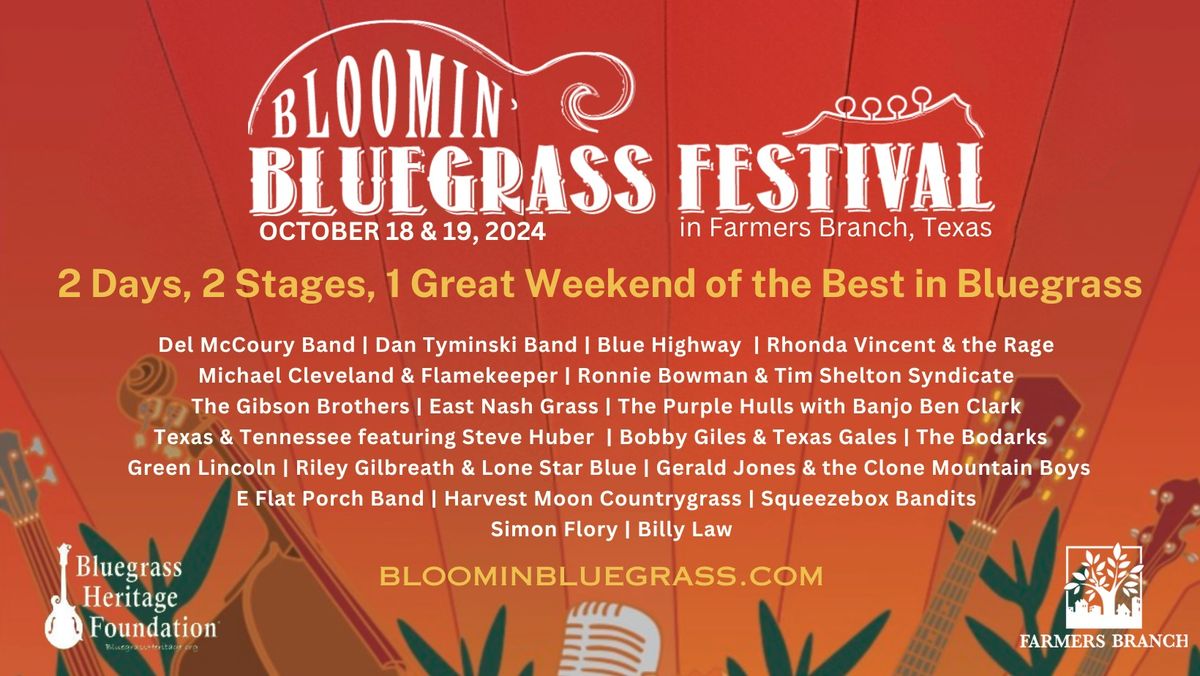 Bloomin' Bluegrass Festival 2024