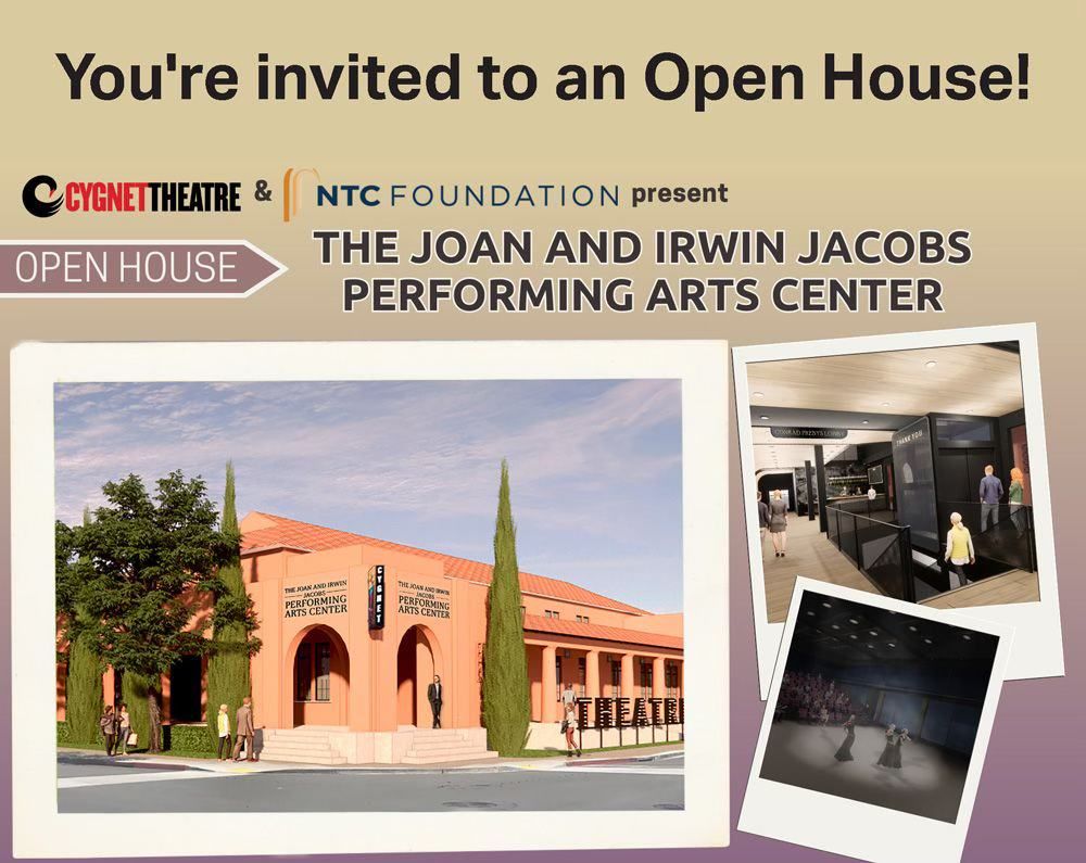 Open House to learn more about The Joan and Irwin Jacobs Performing Arts Center at Building 178.