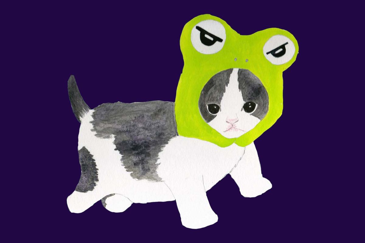 Puff & Paint with Amy: Cats in Frog Hats