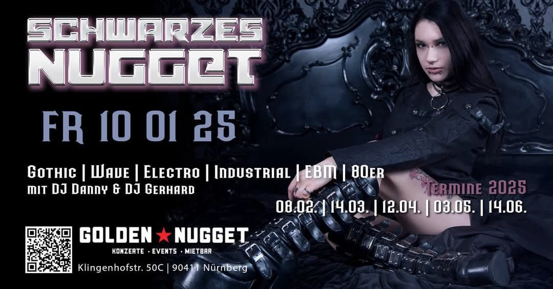 Schwarzes Nugget @GoldenNugget 10.01.25