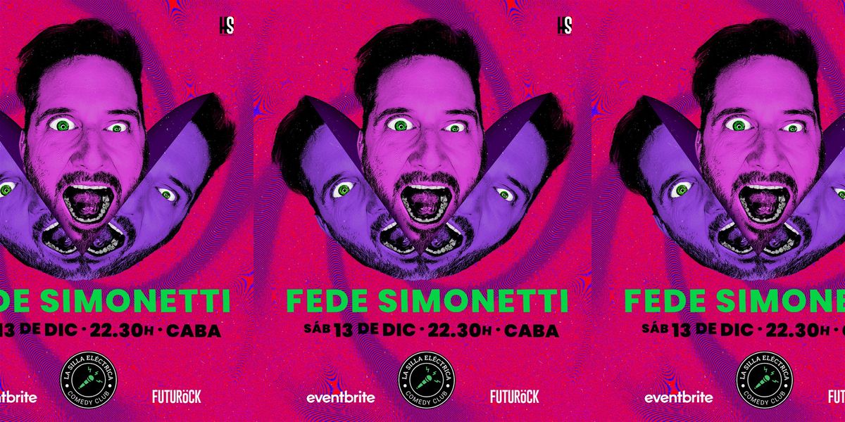 FEDE SIMONETTI EN LA SILLA EL\u00c9CTRICA | STAND  UP