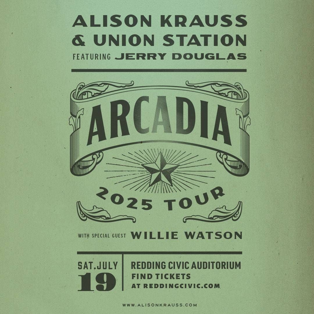 Alison Krauss and Union Station at Redding Civic Auditorium