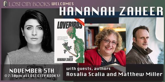 Lovebirds by Hananah Zaheer with guests Rosalia Scalia and Matthew Miller