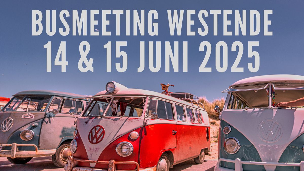 Volkswagen Busmeeting Westende 2025