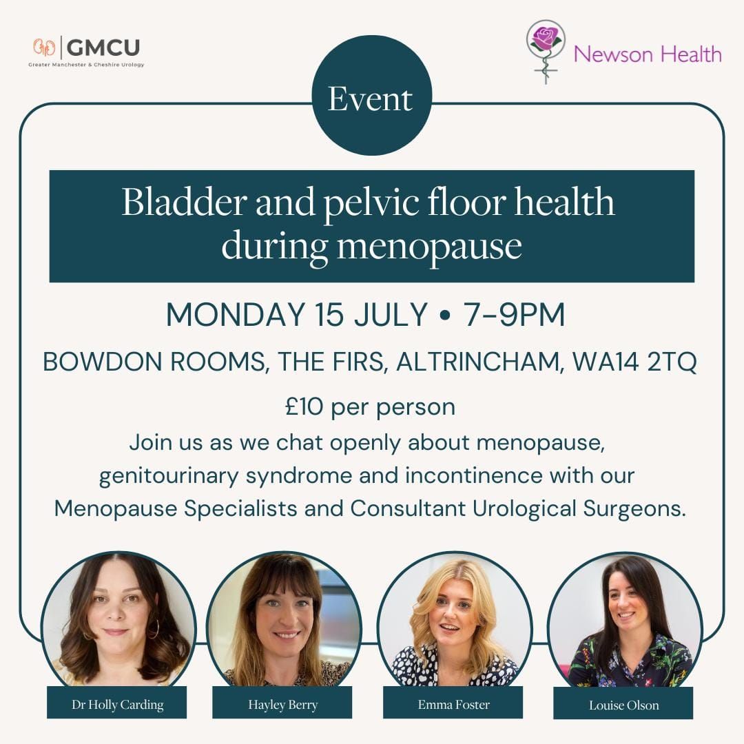 Bladder & pelvic floor health during menopause 