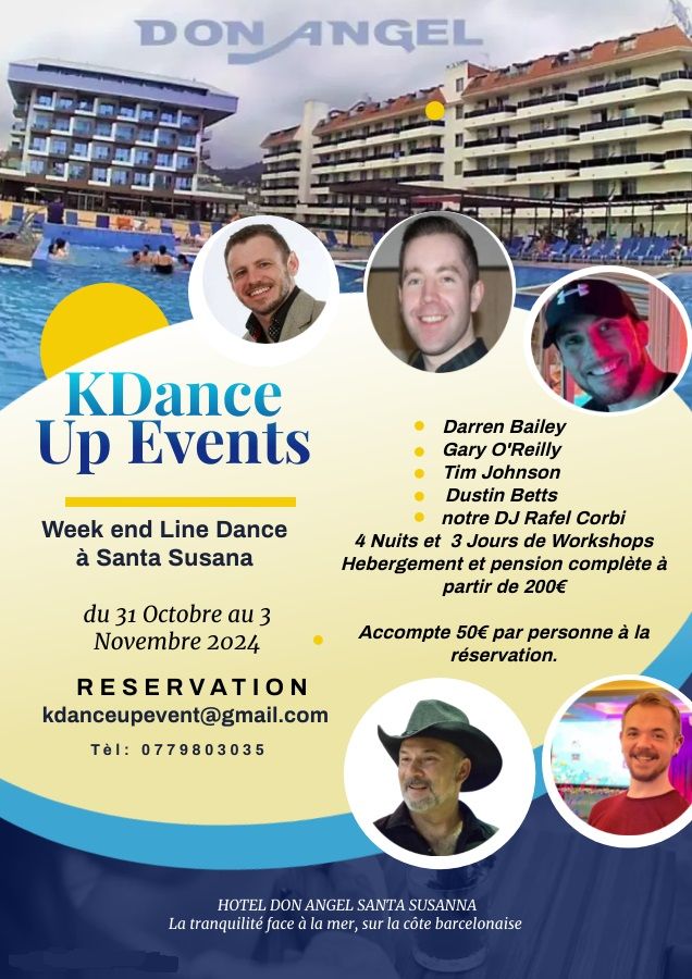 Week-end Line Dance \u00e0 Santa Susana 