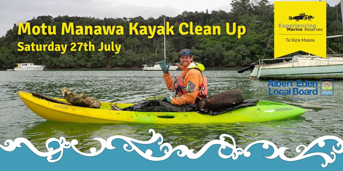 Motu Manawa Kayak Clean Up 