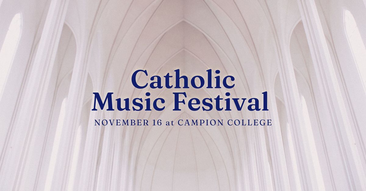 FSSP Catholic Music Festival 2024