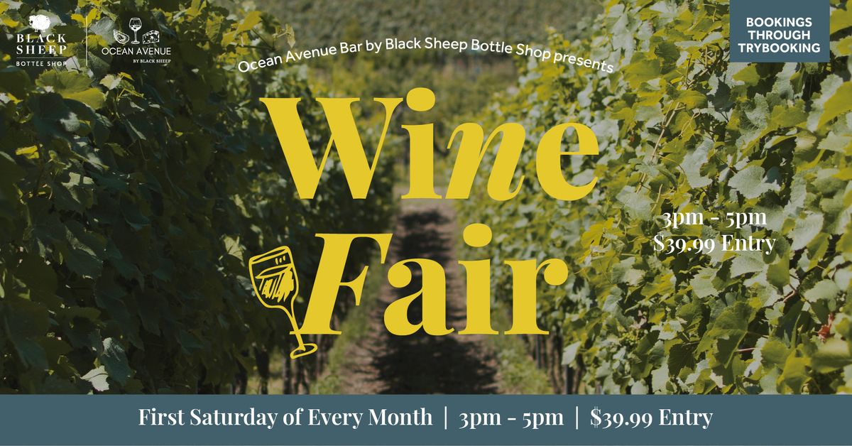 Wine Fair with Black Sheep Kingscliff and Ocean Ave