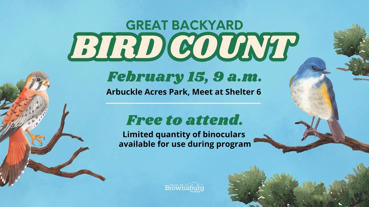 Great Backyard Bird Count