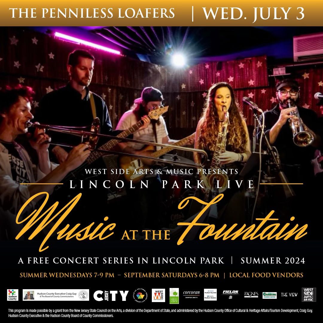 Lincoln Park Live: Music at the Fountain with THE PENNILESS LOAFERS