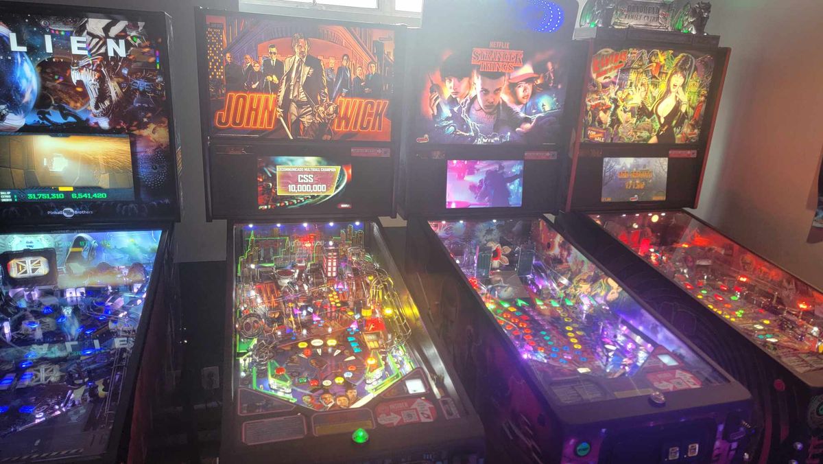 X-Men Pinball Launch Party 