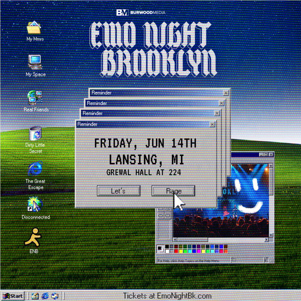 Emo Night Brooklyn | Grewal Hall | Lansing, MI