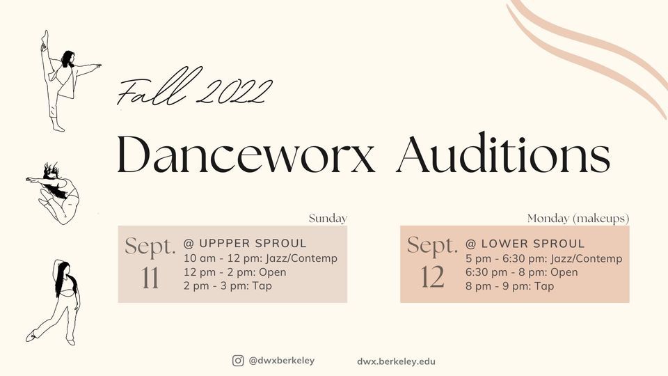 Danceworx Fall 2022 Makeup Auditions