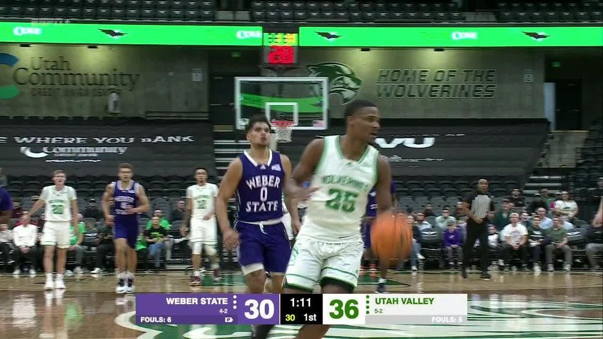 Utah Valley Wolverines at Weber State Wildcats Mens Basketball