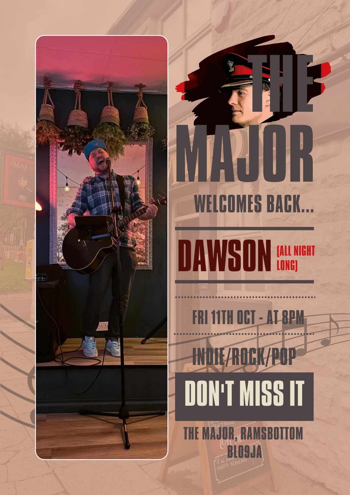 DAWSON ALL NIGHT LONG AT THE MAJOR 