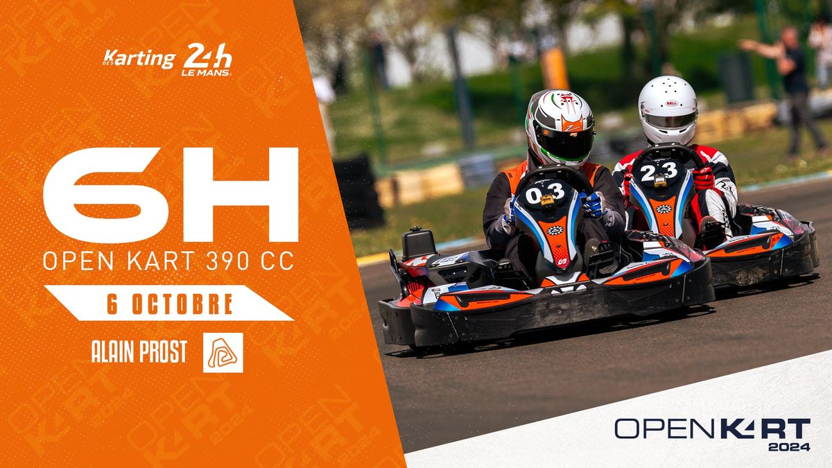 6H OPEN KART 390CC