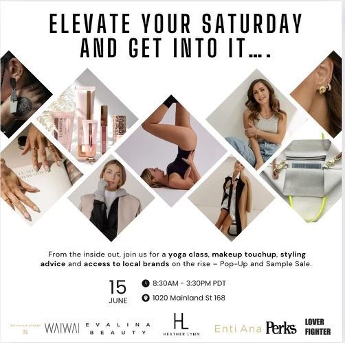 Elevate Your Saturday and Get Into It!