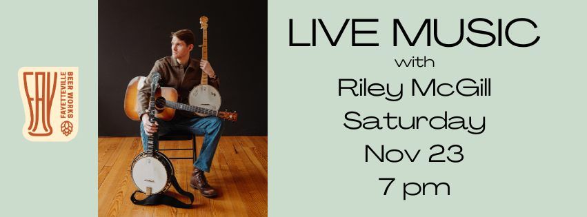 Live Music with Riley McGill