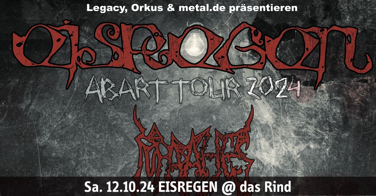 EISREGEN \u2013 Abart Tour 2024 | das Rind | R\u00fcsselsheim